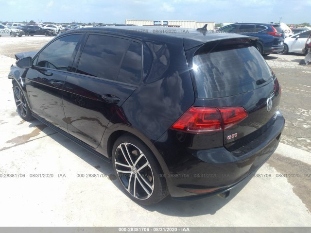 Photo 2 VIN: 3VW447AU2HM002399 - VOLKSWAGEN GOLF 