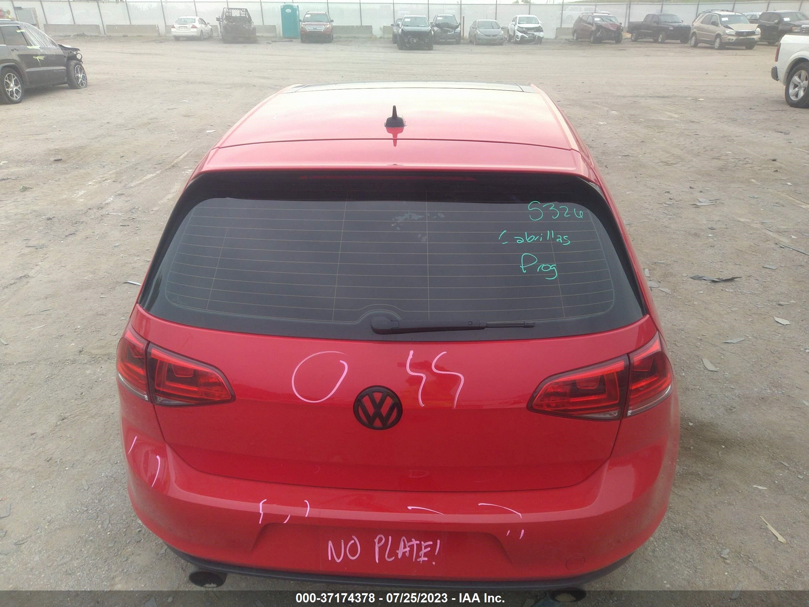 Photo 15 VIN: 3VW447AU3GM025947 - VOLKSWAGEN GOLF GTI 