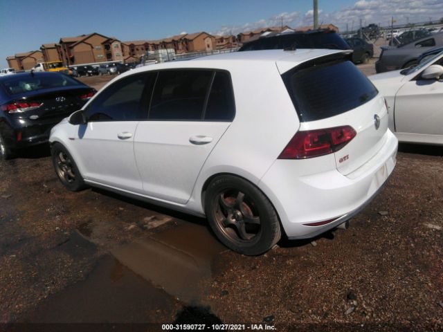 Photo 2 VIN: 3VW447AU3HM027618 - VOLKSWAGEN GOLF 