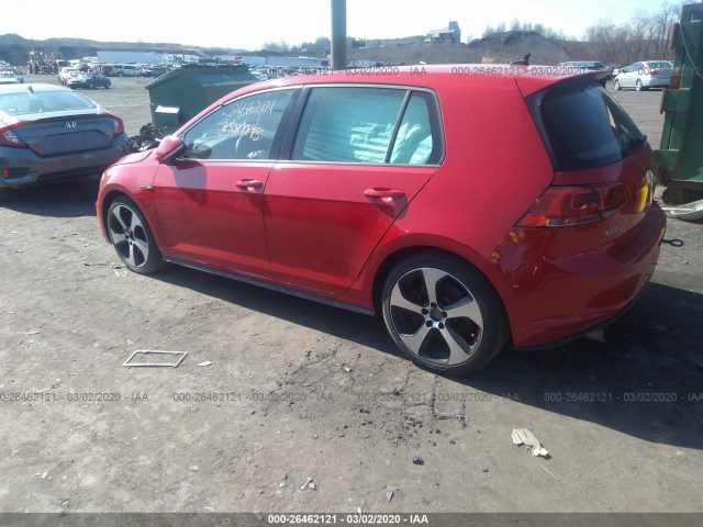 Photo 2 VIN: 3VW447AU5HM039432 - VOLKSWAGEN GOLF 