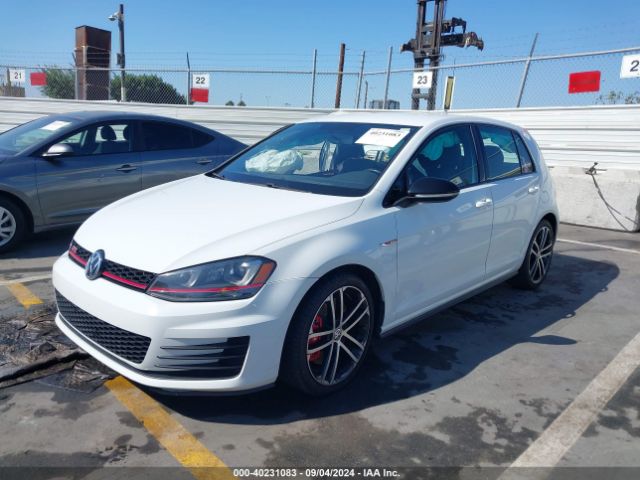 Photo 1 VIN: 3VW447AU5HM062788 - VOLKSWAGEN GOLF 