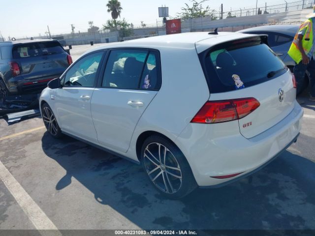 Photo 2 VIN: 3VW447AU5HM062788 - VOLKSWAGEN GOLF 