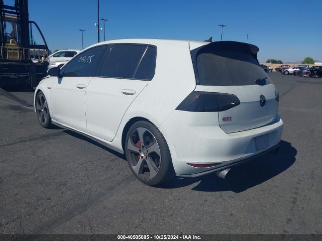 Photo 2 VIN: 3VW447AU6HM066395 - VOLKSWAGEN GOLF 