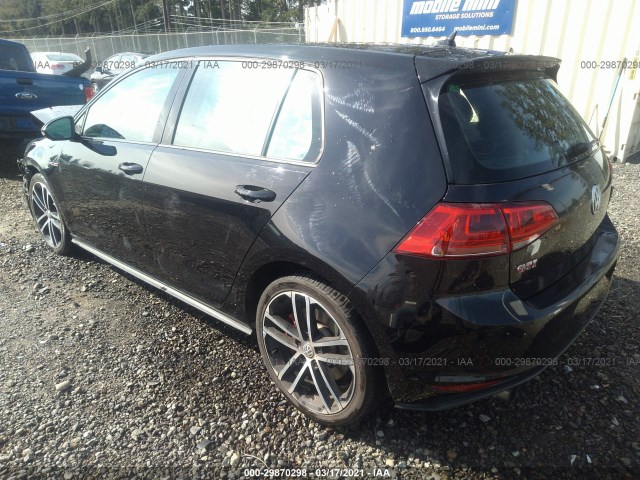 Photo 2 VIN: 3VW447AU7HM000485 - VOLKSWAGEN GOLF 