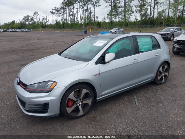 Photo 1 VIN: 3VW447AU8HM039263 - VOLKSWAGEN GOLF 