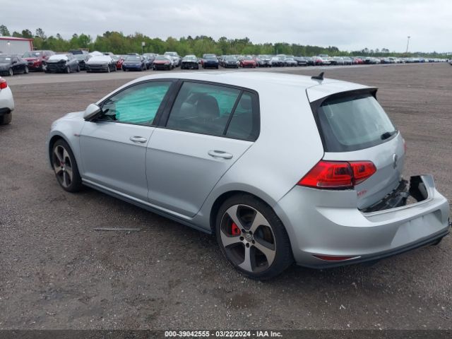 Photo 2 VIN: 3VW447AU8HM039263 - VOLKSWAGEN GOLF 