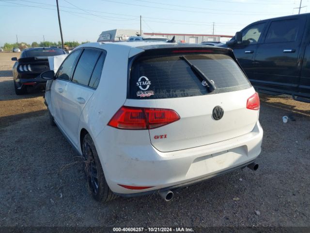 Photo 2 VIN: 3VW447AU9HM050188 - VOLKSWAGEN GOLF GTI 