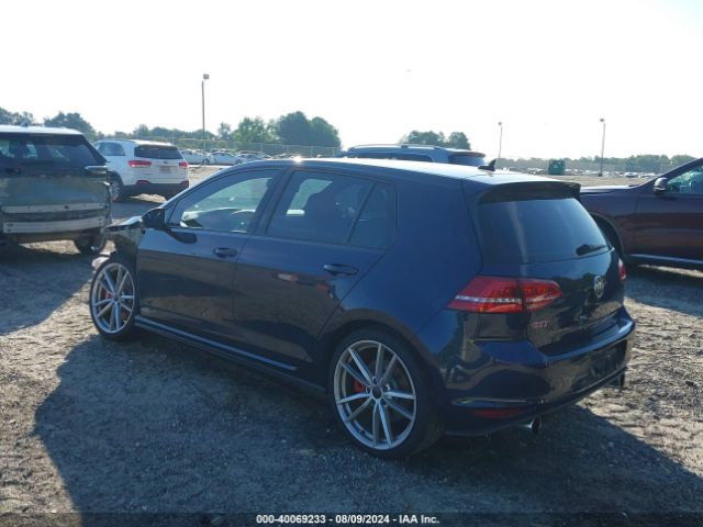 Photo 2 VIN: 3VW447AU9HM063698 - VOLKSWAGEN GOLF 