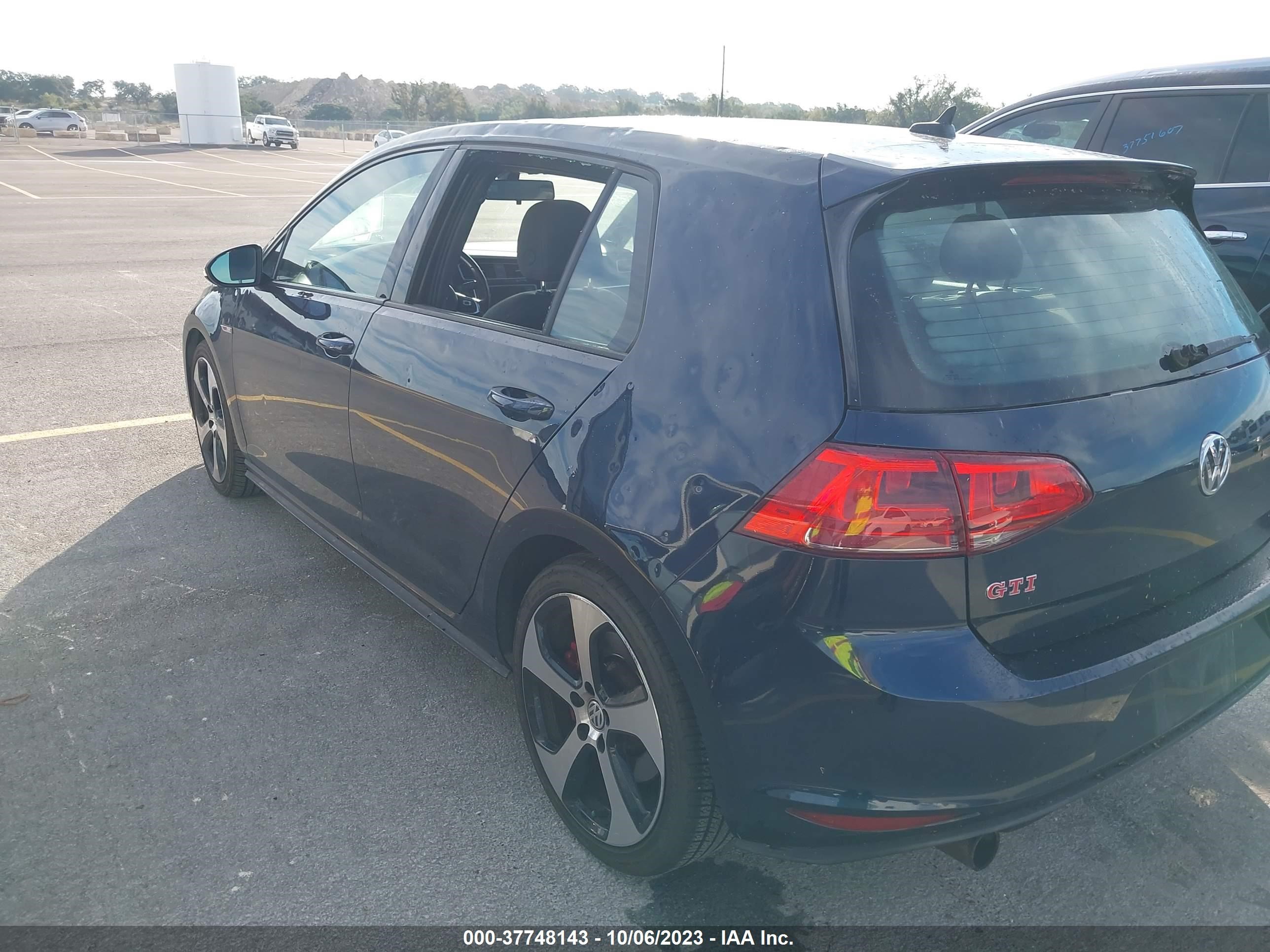 Photo 2 VIN: 3VW447AUXHM004580 - VOLKSWAGEN GOLF 