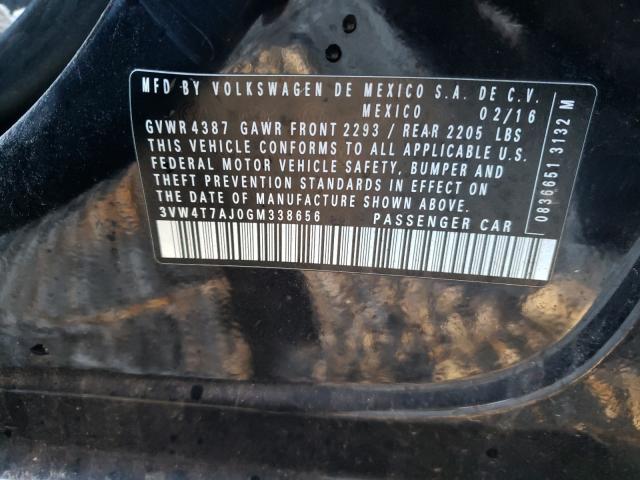 Photo 9 VIN: 3VW4T7AJ0GM338656 - VOLKSWAGEN JETTA 