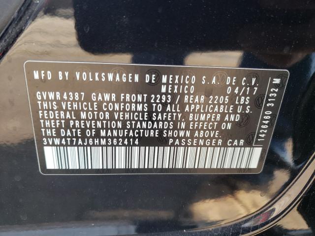 Photo 9 VIN: 3VW4T7AJ6HM362414 - VOLKSWAGEN JETTA GLI 