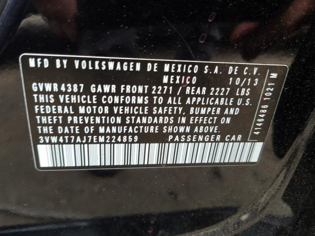 Photo 9 VIN: 3VW4T7AJ7EM224859 - VOLKSWAGEN JETTA GLI 