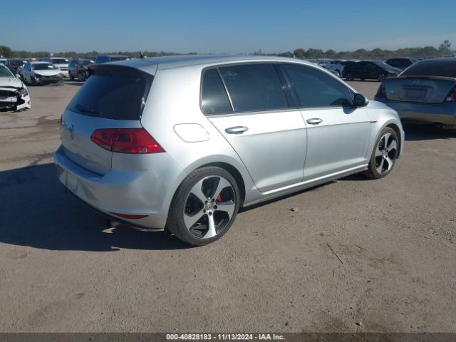 Photo 3 VIN: 3VW4T7AU1HM008424 - VOLKSWAGEN GOLF GTI 