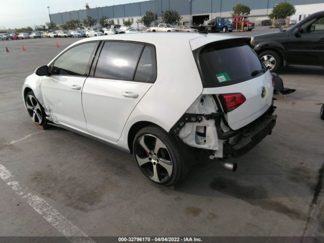 Photo 2 VIN: 3VW4T7AU1HM017057 - VOLKSWAGEN GOLF GTI 