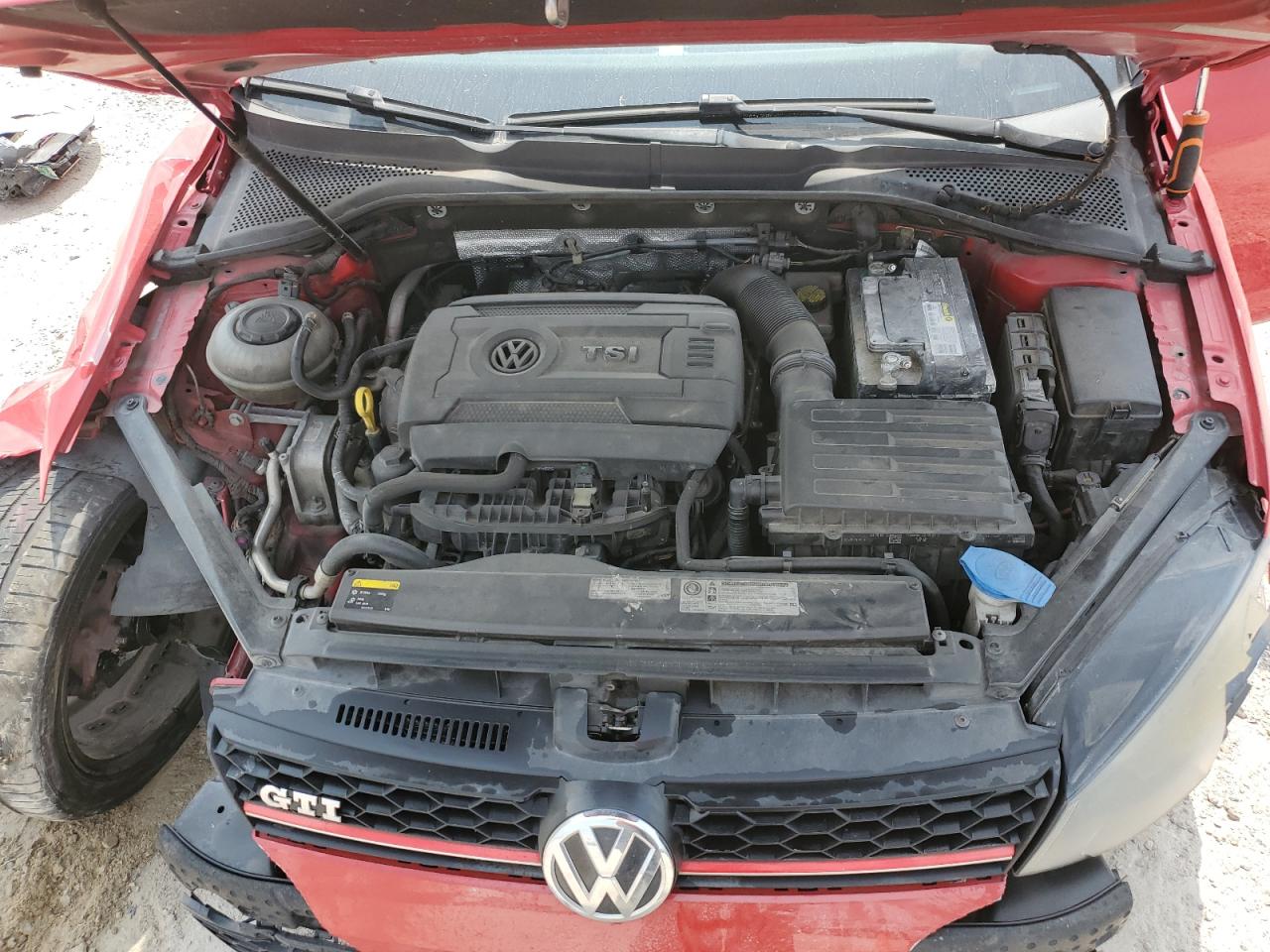 Photo 10 VIN: 3VW4T7AU2FM002676 - VOLKSWAGEN GTI 