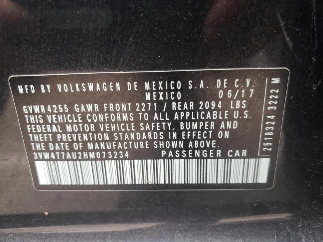 Photo 11 VIN: 3VW4T7AU2HM073234 - VOLKSWAGEN GTI S 