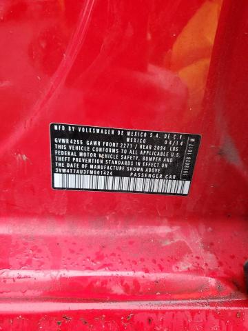Photo 11 VIN: 3VW4T7AU3FM001424 - VOLKSWAGEN GTI 