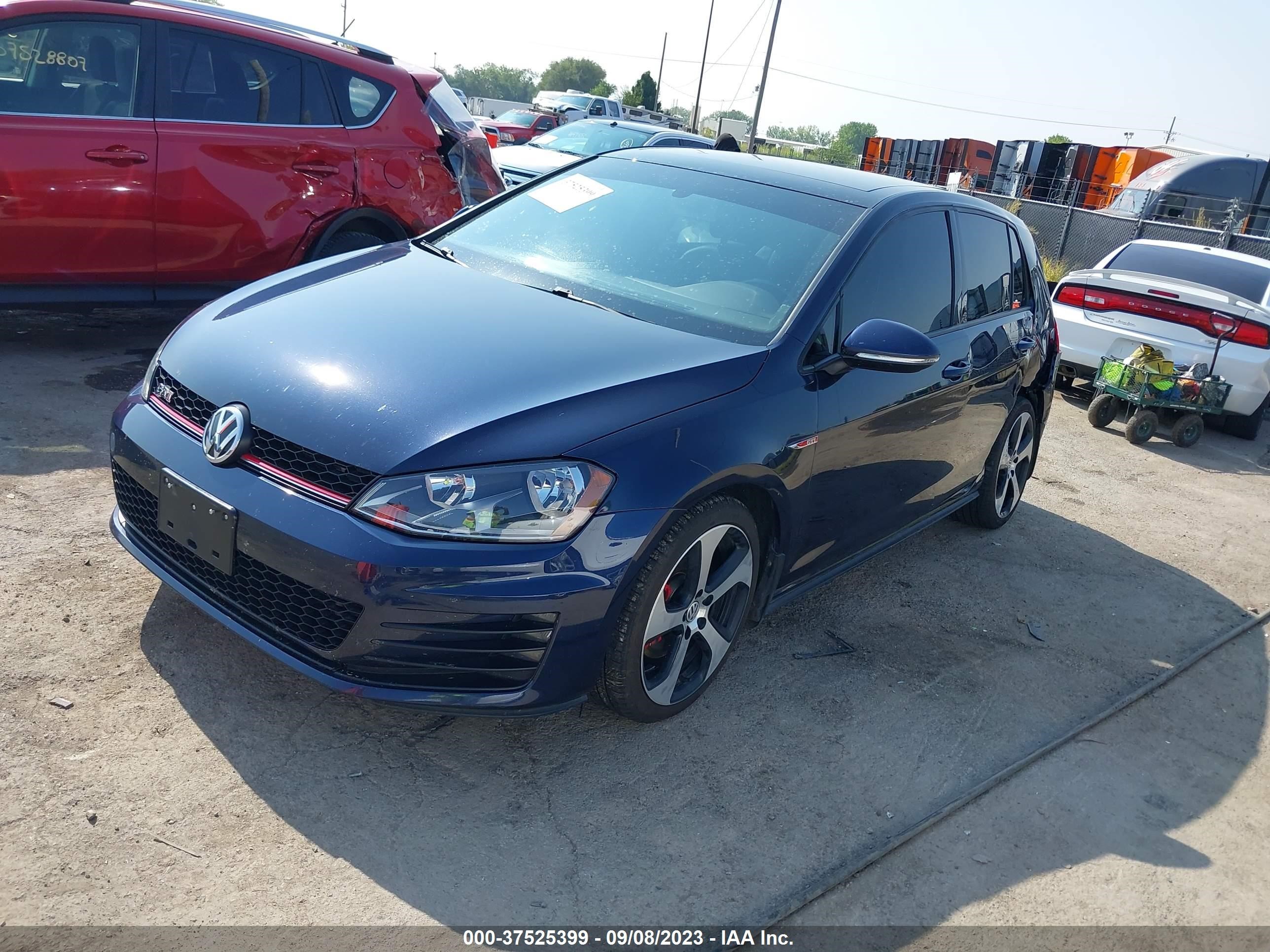 Photo 1 VIN: 3VW4T7AU3FM074602 - VOLKSWAGEN GOLF 