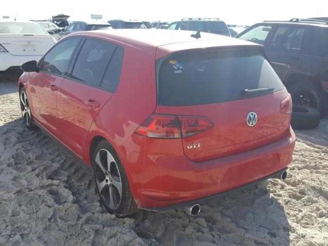 Photo 2 VIN: 3VW4T7AU4HM077138 - VOLKSWAGEN GTI S 