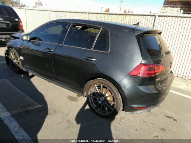 Photo 2 VIN: 3VW4T7AU5FM058935 - VOLKSWAGEN GOLF 