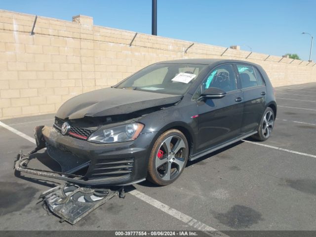 Photo 1 VIN: 3VW4T7AU6FM008691 - VOLKSWAGEN GOLF 