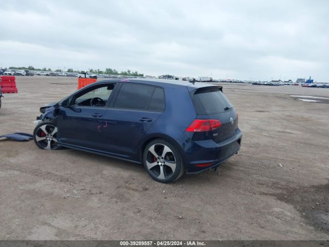 Photo 2 VIN: 3VW4T7AU6HM076153 - VOLKSWAGEN GOLF 