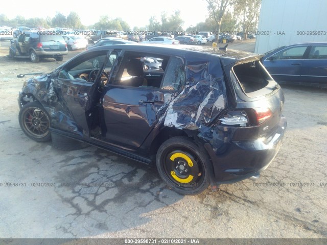 Photo 2 VIN: 3VW4T7AU8HM052887 - VOLKSWAGEN GOLF 