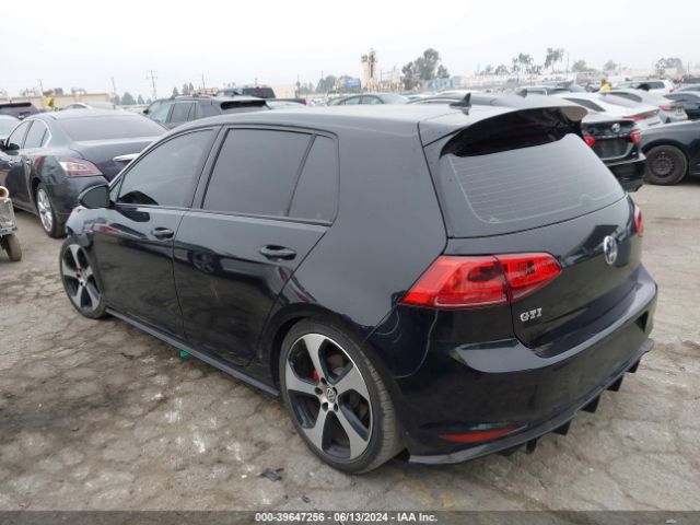 Photo 2 VIN: 3VW4T7AU8HM073030 - VOLKSWAGEN GOLF GTI 