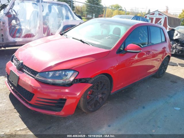 Photo 1 VIN: 3VW4T7AU9GM021176 - VOLKSWAGEN GOLF 