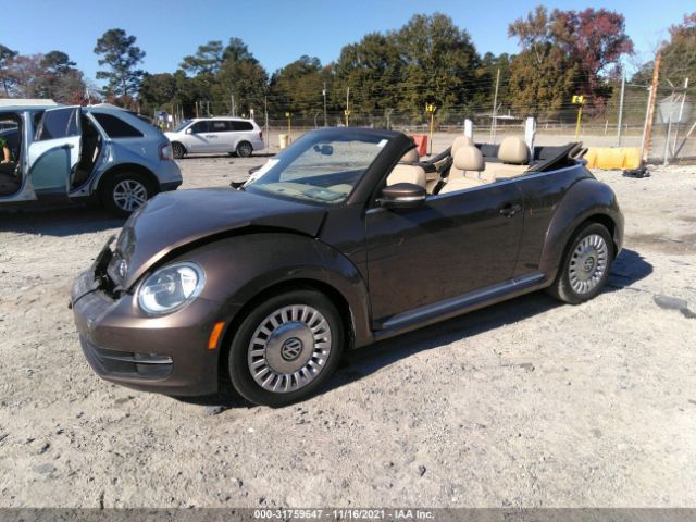 Photo 1 VIN: 3VW507ATXFM802470 - VOLKSWAGEN BEETLE CONVERTIBLE 