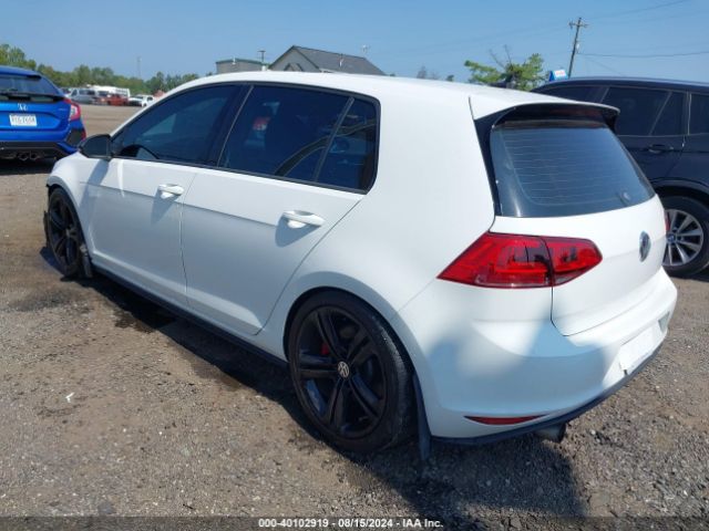 Photo 2 VIN: 3VW547AU2HM026500 - VOLKSWAGEN GOLF 