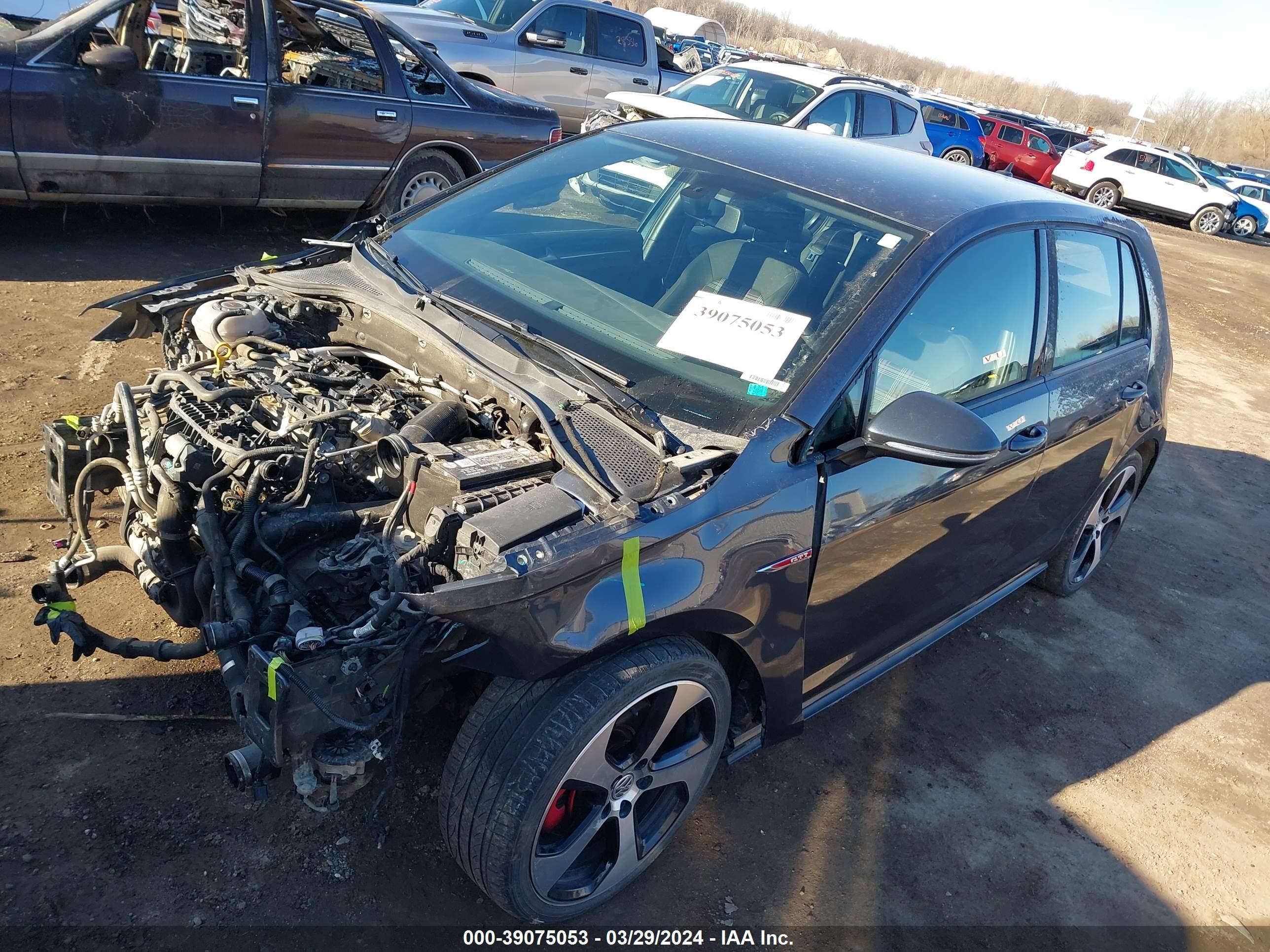 Photo 1 VIN: 3VW547AU2JM265728 - VOLKSWAGEN GOLF 