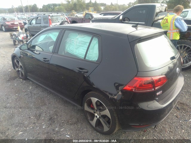 Photo 2 VIN: 3VW547AU4HM033691 - VOLKSWAGEN GOLF 