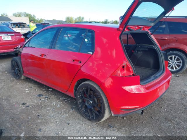 Photo 2 VIN: 3VW547AU4HM073561 - VOLKSWAGEN GOLF 