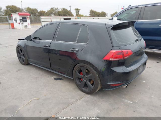 Photo 2 VIN: 3VW547AU5HM053075 - VOLKSWAGEN GOLF GTI 