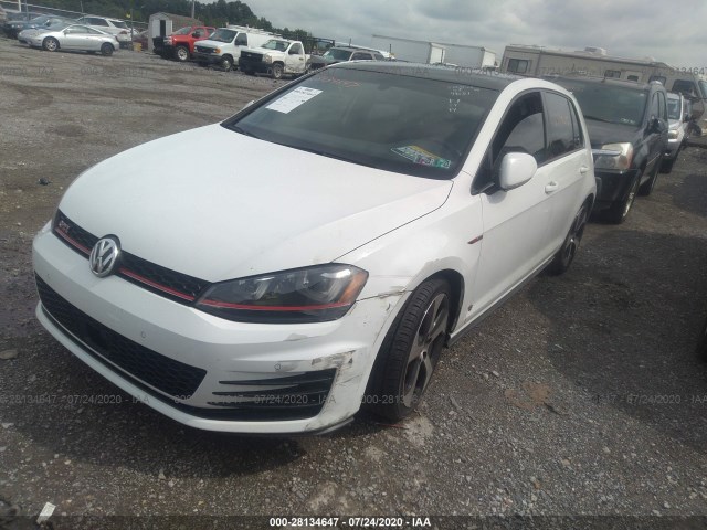 Photo 1 VIN: 3VW547AU6FM105262 - VOLKSWAGEN GOLF 