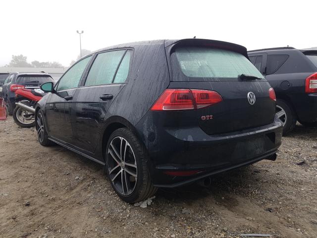 Photo 2 VIN: 3VW547AU6HM011157 - VOLKSWAGEN GOLF 