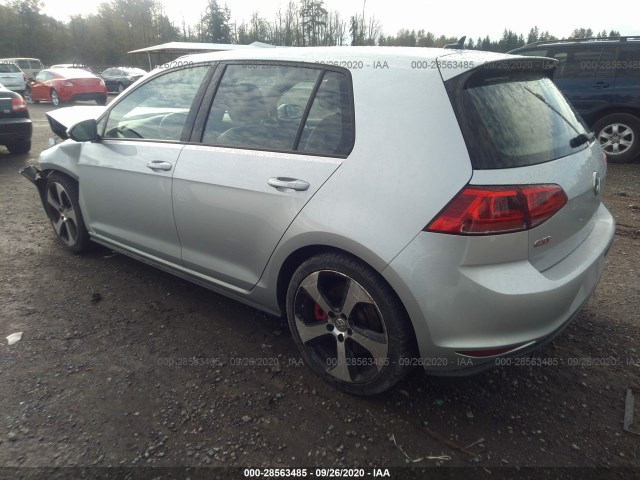 Photo 2 VIN: 3VW547AU7GM064772 - VOLKSWAGEN GOLF GTI 