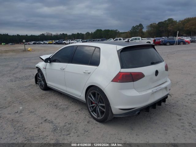 Photo 2 VIN: 3VW547AU7GM067865 - VOLKSWAGEN GOLF GTI 