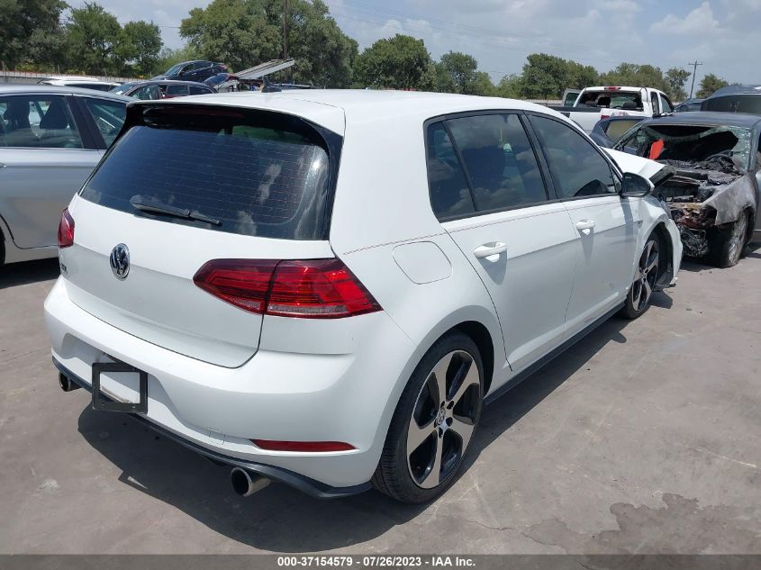 Photo 3 VIN: 3VW547AU7JM252408 - VOLKSWAGEN GOLF GTI 