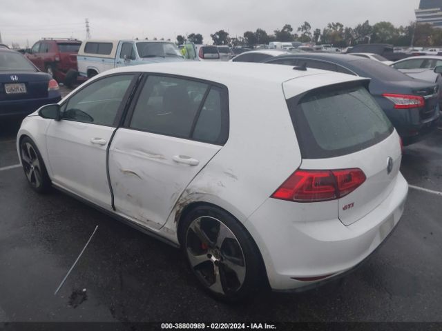 Photo 2 VIN: 3VW547AU8FM075519 - VOLKSWAGEN GOLF 