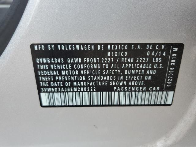 Photo 11 VIN: 3VW5S7AJ6EM288222 - VOLKSWAGEN JETTA GLI 