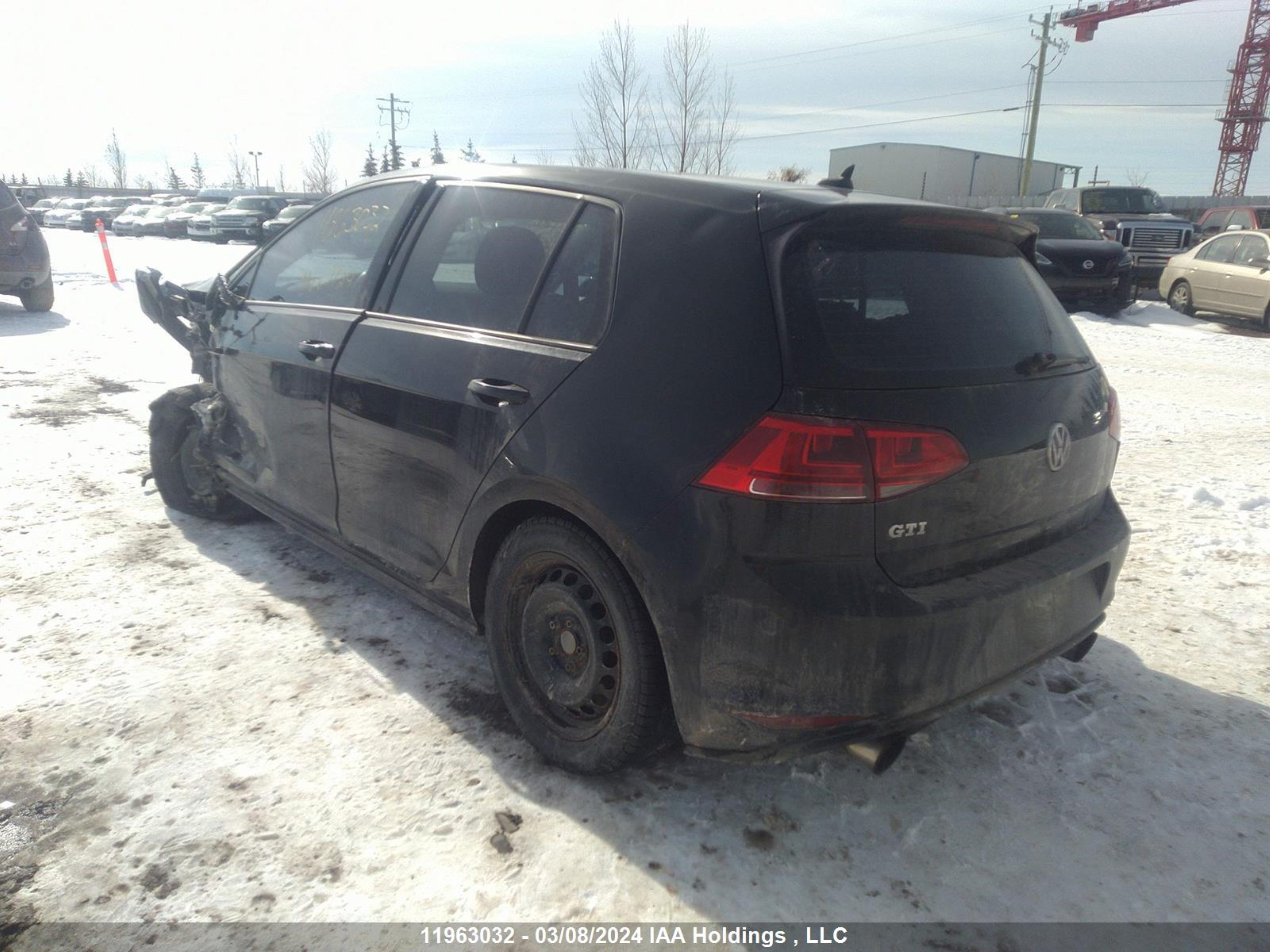 Photo 2 VIN: 3VW5T7AU1FM004018 - VOLKSWAGEN GOLF 