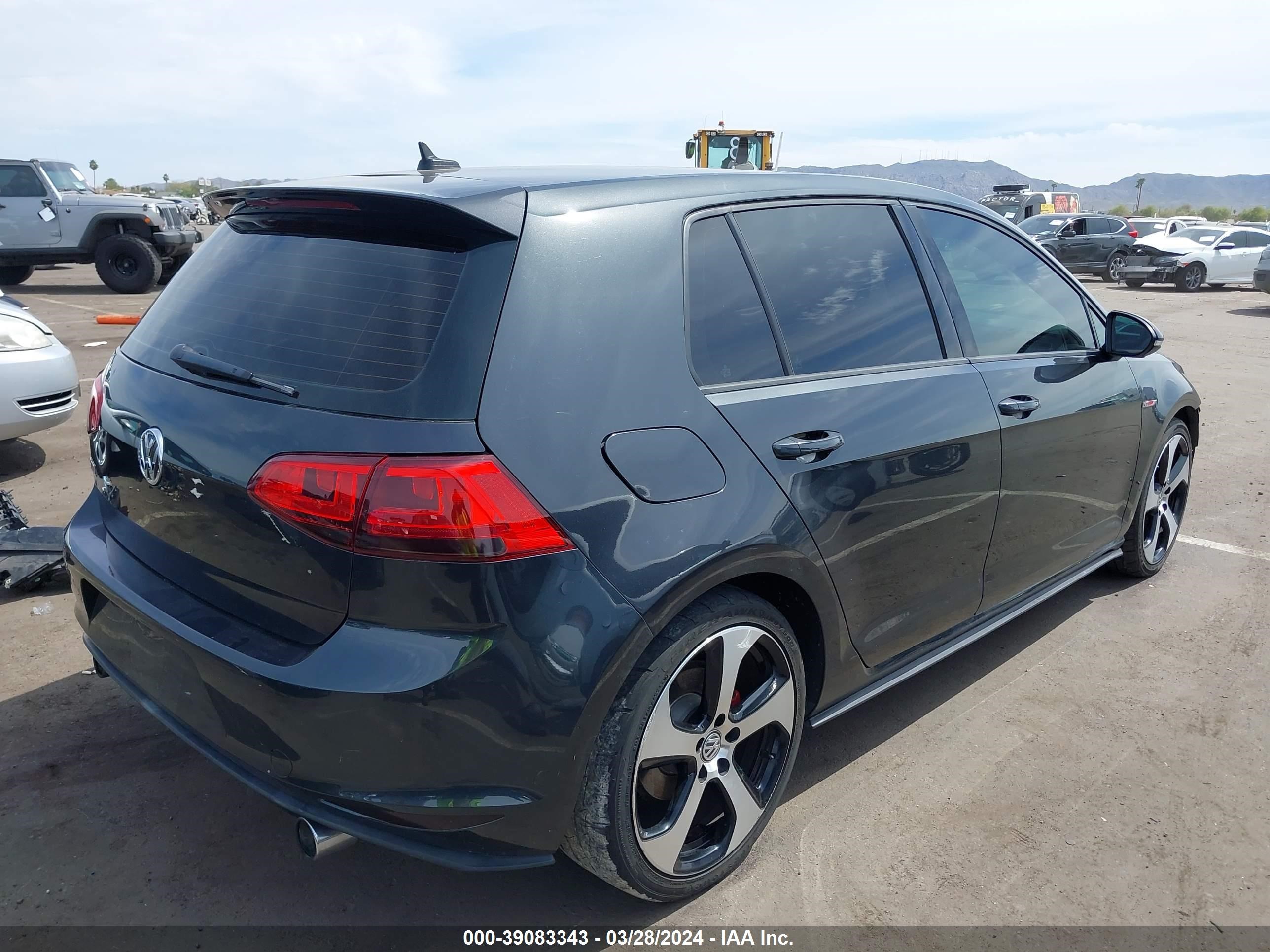 Photo 3 VIN: 3VW5T7AU2FM015724 - VOLKSWAGEN GOLF 