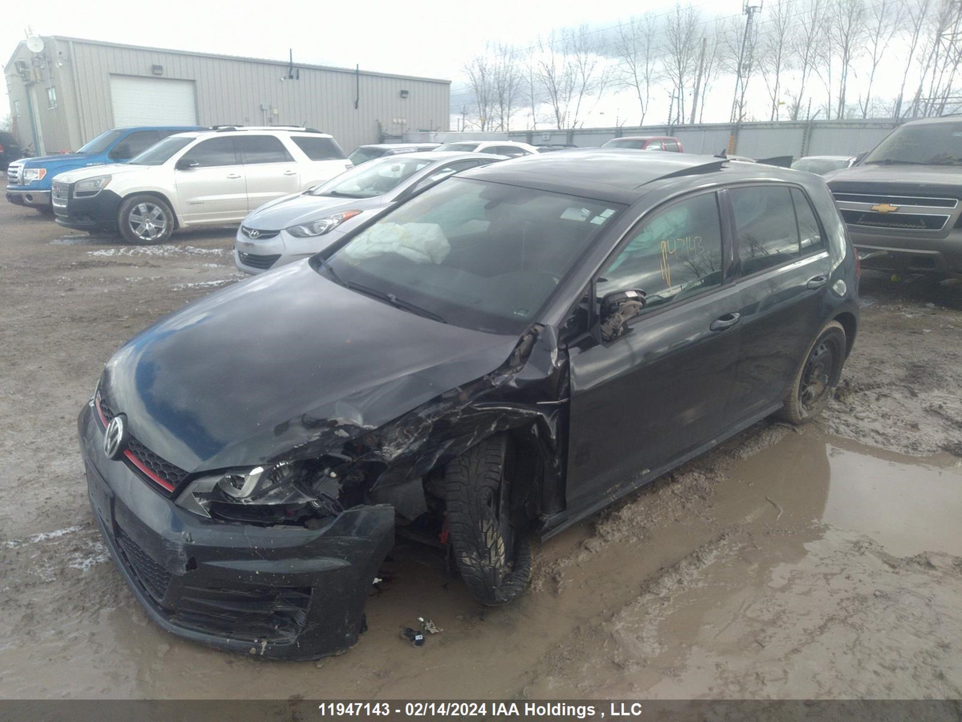 Photo 1 VIN: 3VW5T7AU3FM005395 - VOLKSWAGEN GOLF 