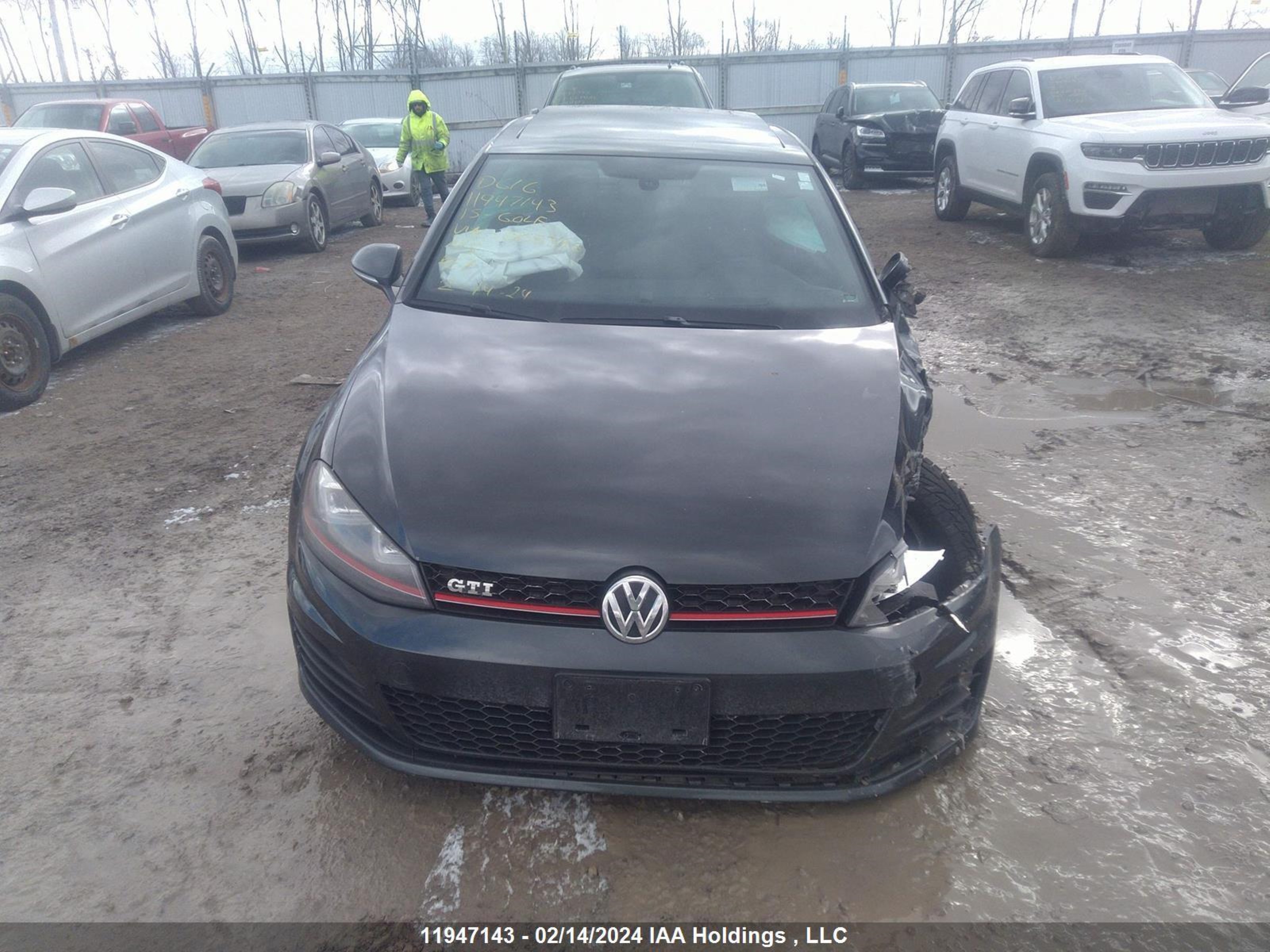 Photo 11 VIN: 3VW5T7AU3FM005395 - VOLKSWAGEN GOLF 