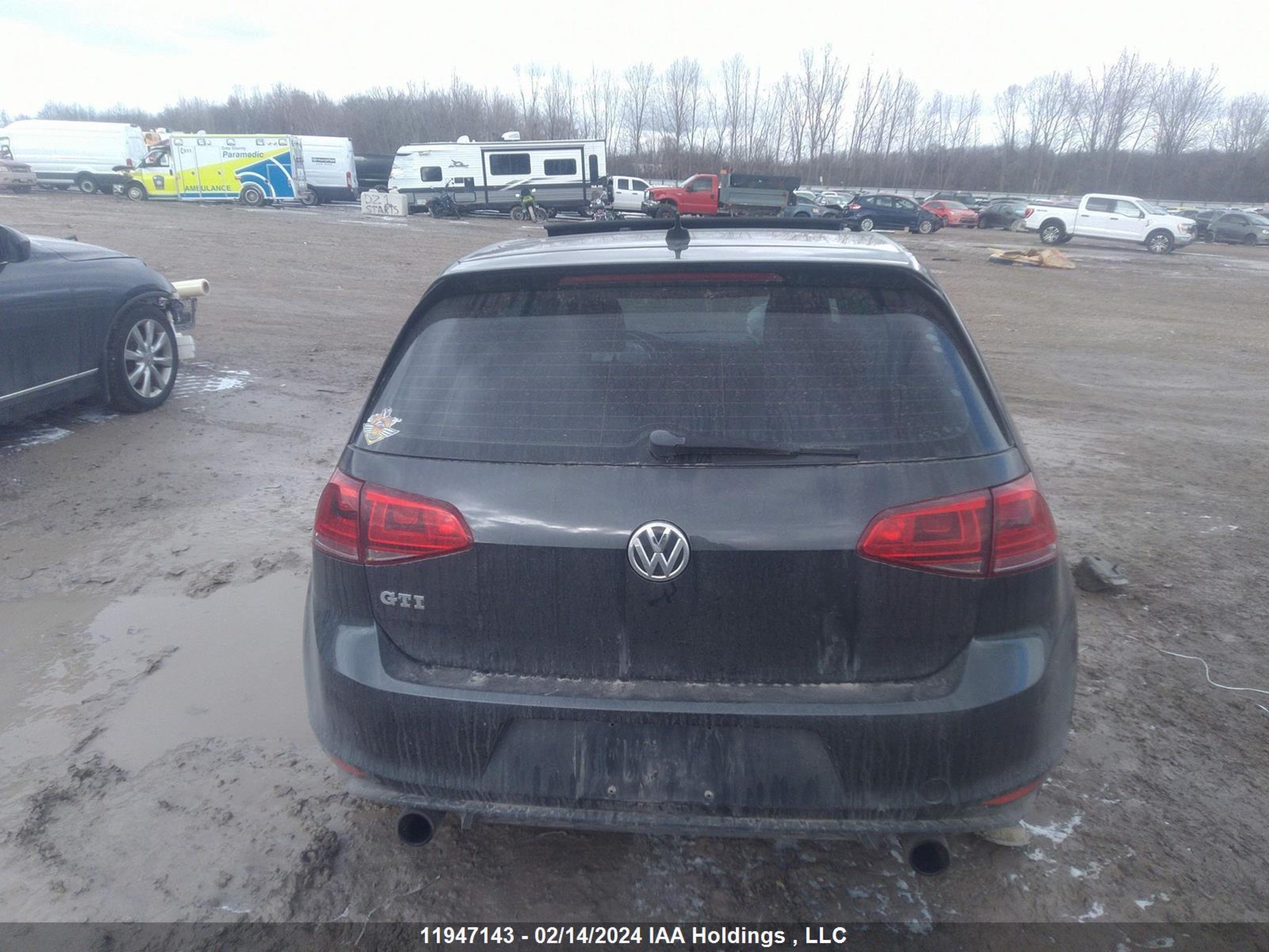 Photo 15 VIN: 3VW5T7AU3FM005395 - VOLKSWAGEN GOLF 