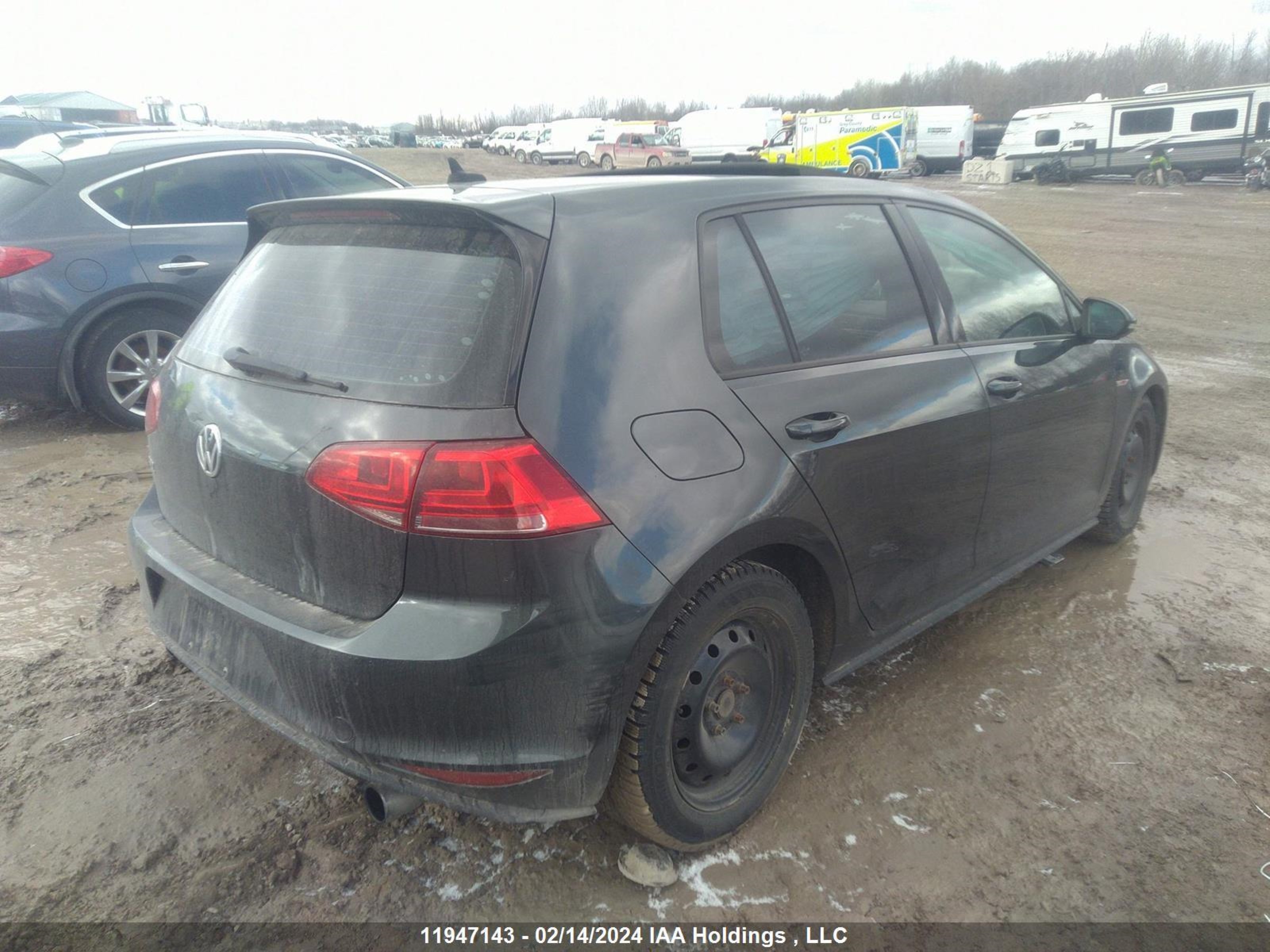 Photo 3 VIN: 3VW5T7AU3FM005395 - VOLKSWAGEN GOLF 