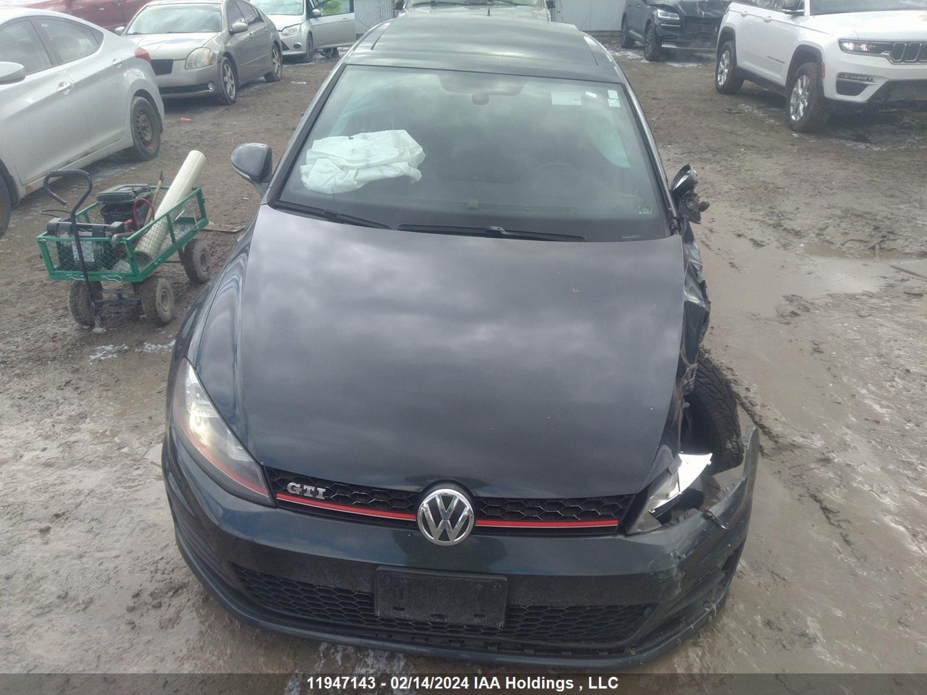 Photo 9 VIN: 3VW5T7AU3FM005395 - VOLKSWAGEN GOLF 