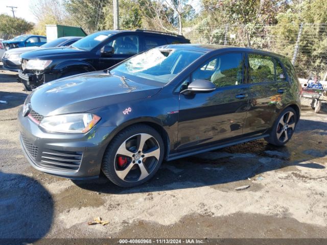 Photo 1 VIN: 3VW5T7AU4HM027392 - VOLKSWAGEN GOLF GTI 